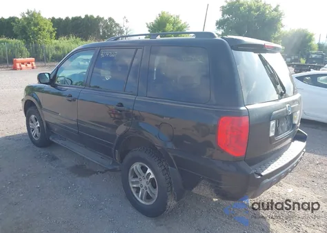 2004 Honda Pilot Exl из США, поврежденный, VIN 2HKYF18524H565219